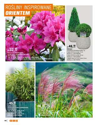 OBI - gazetka promocyjna Katalog Ogród od środy 18.03 do niedzieli 31.05 - strona 100