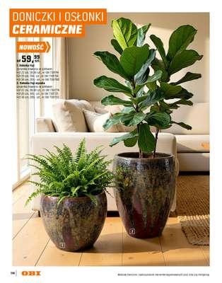 OBI - gazetka promocyjna Katalog Ogród od środy 18.03 do niedzieli 31.05 - strona 114
