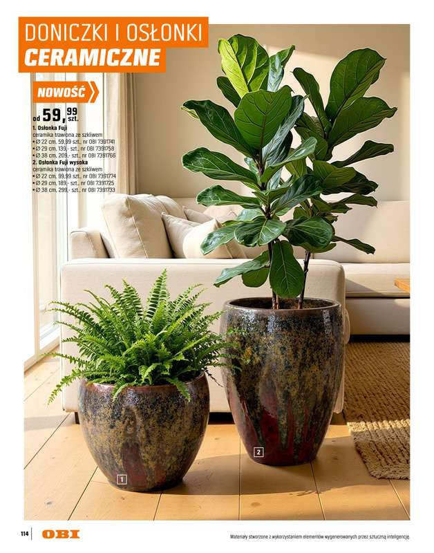OBI - gazetka promocyjna Katalog Ogród od środy 18.03 do niedzieli 31.05 - strona 114