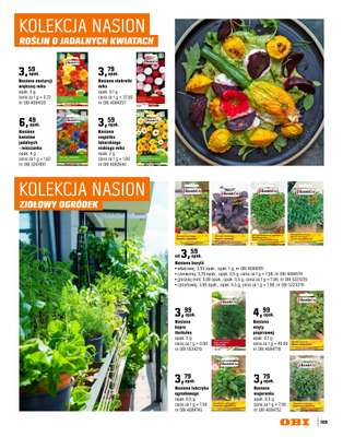 OBI - gazetka promocyjna Katalog Ogród od środy 18.03 do niedzieli 31.05 - strona 109