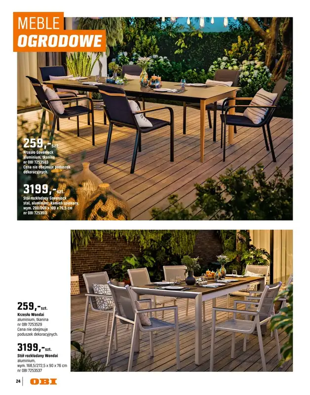 OBI - gazetka promocyjna Katalog Ogród od środy 18.03 do niedzieli 31.05 - strona 24