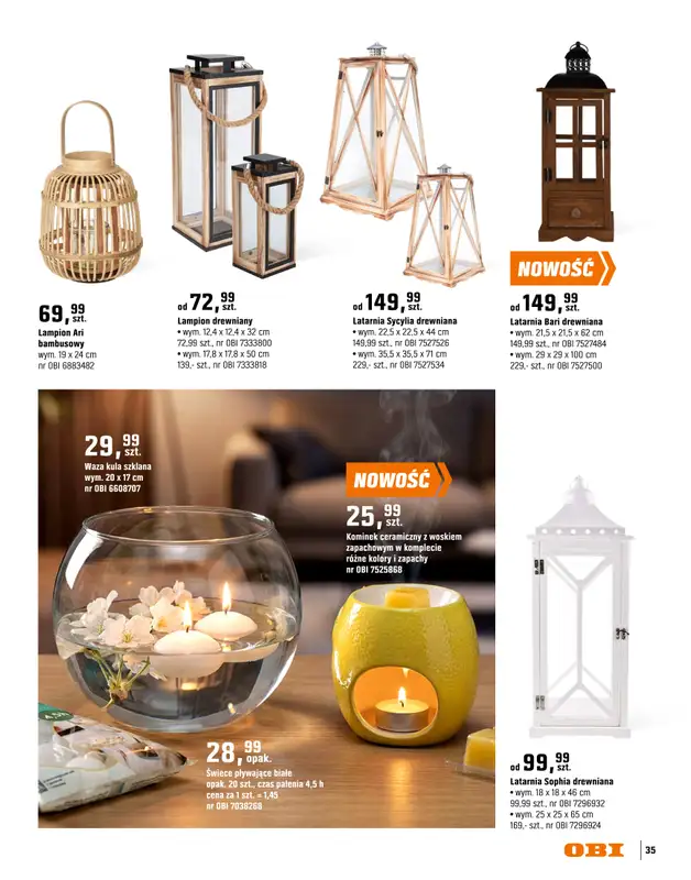 OBI - gazetka promocyjna Katalog Ogród od środy 18.03 do niedzieli 31.05 - strona 35