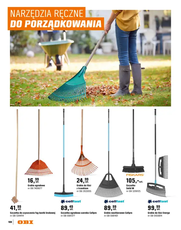 OBI - gazetka promocyjna Katalog Ogród od środy 18.03 do niedzieli 31.05 - strona 188
