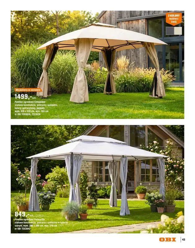 OBI - gazetka promocyjna Katalog Ogród od środy 18.03 do niedzieli 31.05 - strona 43