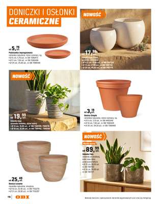 OBI - gazetka promocyjna Katalog Ogród od środy 18.03 do niedzieli 31.05 - strona 116