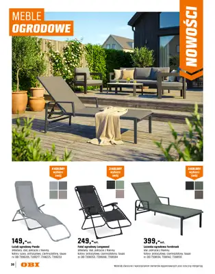 OBI - gazetka promocyjna Katalog Ogród od środy 18.03 do niedzieli 31.05 - strona 30
