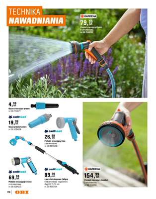 OBI - gazetka promocyjna Katalog Ogród od środy 18.03 do niedzieli 31.05 - strona 178