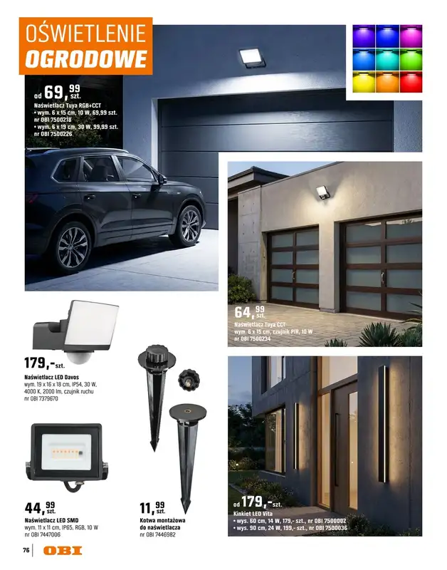 OBI - gazetka promocyjna Katalog Ogród od środy 18.03 do niedzieli 31.05 - strona 76