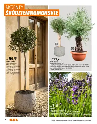 OBI - gazetka promocyjna Katalog Ogród od środy 18.03 do niedzieli 31.05 - strona 86