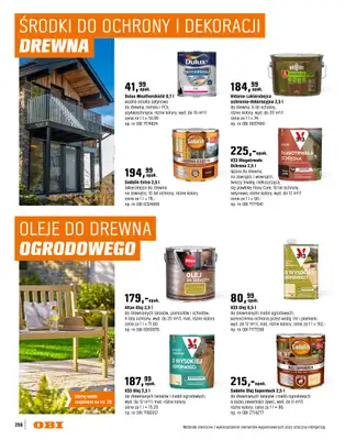 OBI - gazetka promocyjna Katalog Ogród od środy 18.03 do niedzieli 31.05 - strona 256