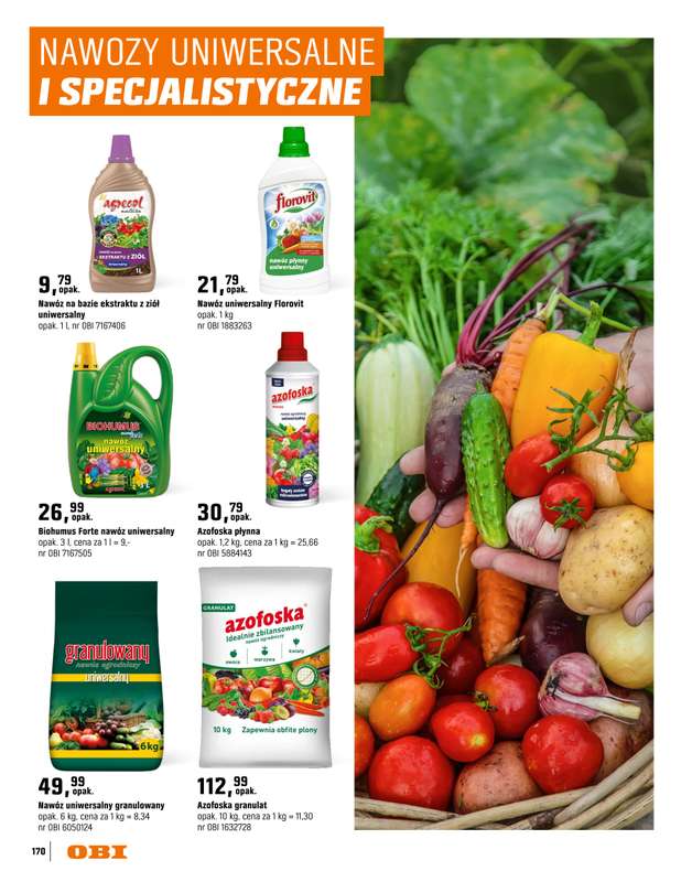 OBI - gazetka promocyjna Katalog Ogród od środy 18.03 do niedzieli 31.05 - strona 170