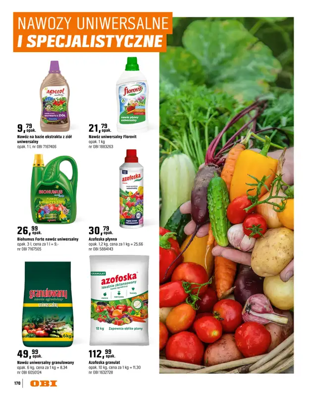 OBI - gazetka promocyjna Katalog Ogród od środy 18.03 do niedzieli 31.05 - strona 170
