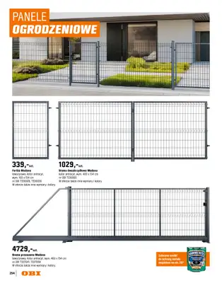 OBI - gazetka promocyjna Katalog Ogród od środy 18.03 do niedzieli 31.05 - strona 254