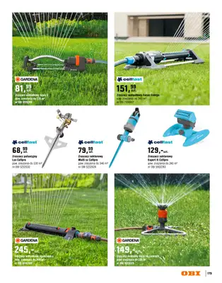 OBI - gazetka promocyjna Katalog Ogród od środy 18.03 do niedzieli 31.05 - strona 179
