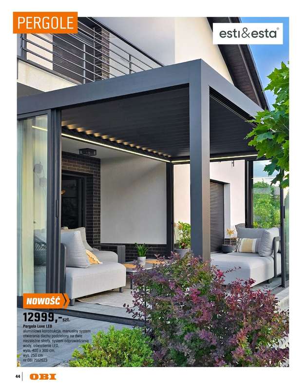 OBI - gazetka promocyjna Katalog Ogród od środy 18.03 do niedzieli 31.05 - strona 44