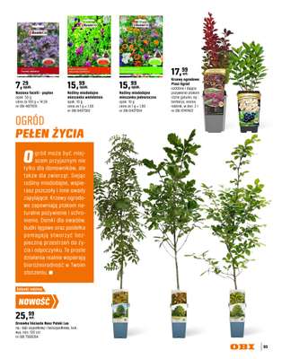 OBI - gazetka promocyjna Katalog Ogród od środy 18.03 do niedzieli 31.05 - strona 95