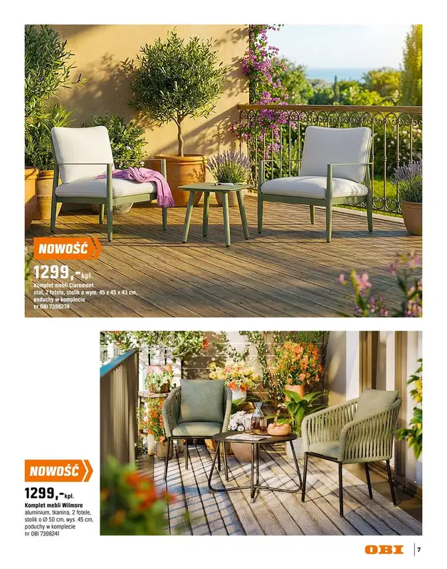 OBI - gazetka promocyjna Katalog Ogród od środy 18.03 do niedzieli 31.05 - strona 7