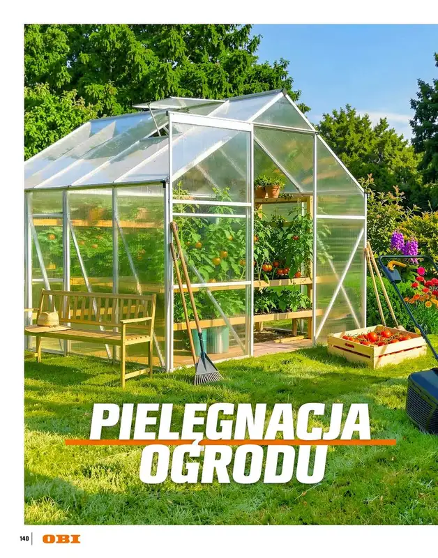 OBI - gazetka promocyjna Katalog Ogród od środy 18.03 do niedzieli 31.05 - strona 140