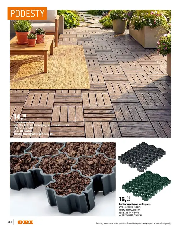 OBI - gazetka promocyjna Katalog Ogród od środy 18.03 do niedzieli 31.05 - strona 260