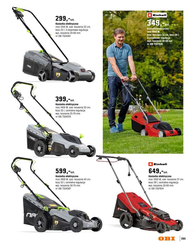 OBI - gazetka promocyjna Katalog Ogród od środy 18.03 do niedzieli 31.05 - strona 205
