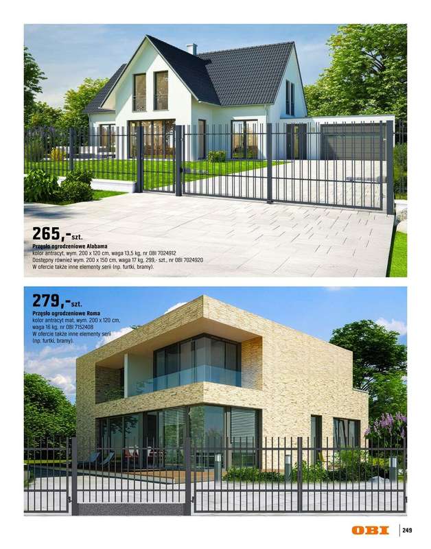 OBI - gazetka promocyjna Katalog Ogród od środy 18.03 do niedzieli 31.05 - strona 249