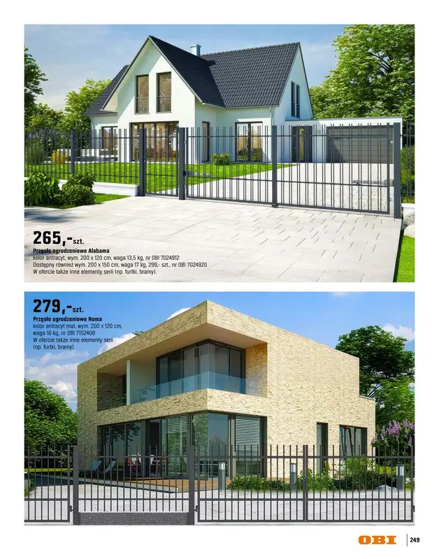 OBI - gazetka promocyjna Katalog Ogród od środy 18.03 do niedzieli 31.05 - strona 249