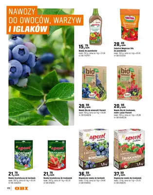 OBI - gazetka promocyjna Katalog Ogród od środy 18.03 do niedzieli 31.05 - strona 172