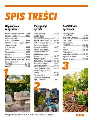 OBI - gazetka promocyjna Katalog Ogród od środy 18.03 do niedzieli 31.05 - strona 3
