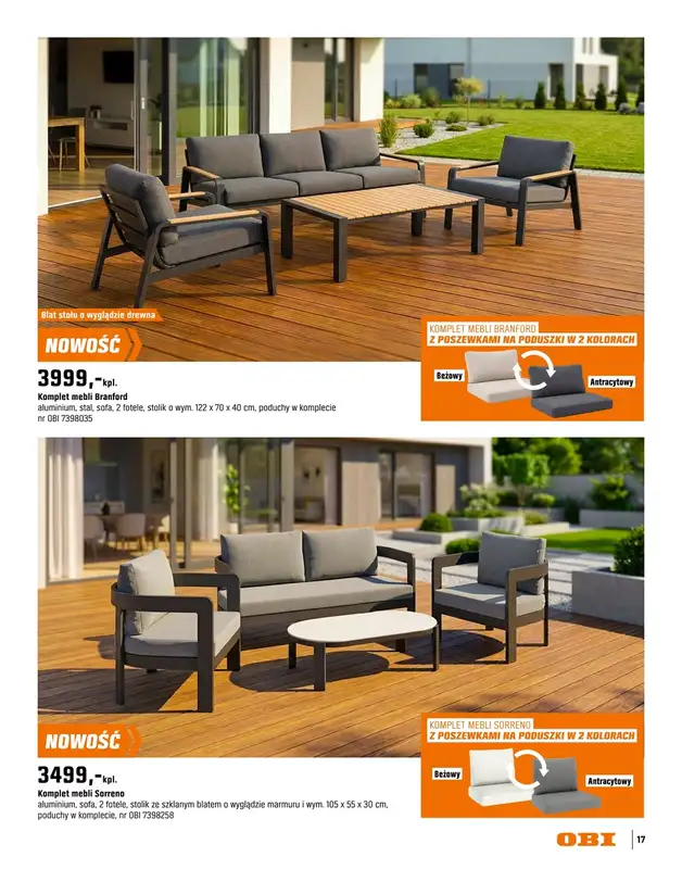 OBI - gazetka promocyjna Katalog Ogród od środy 18.03 do niedzieli 31.05 - strona 17