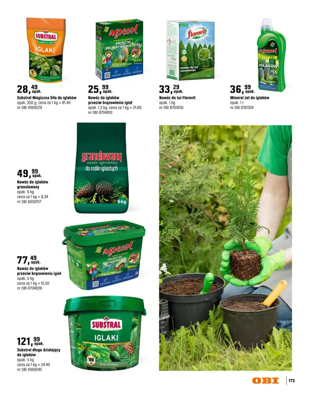 OBI - gazetka promocyjna Katalog Ogród od środy 18.03 do niedzieli 31.05 - strona 173