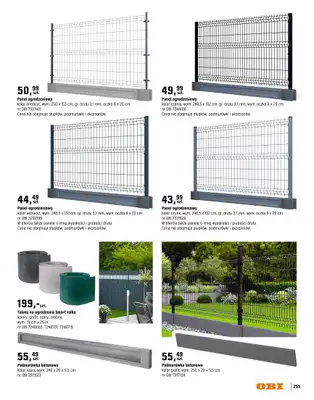 OBI - gazetka promocyjna Katalog Ogród od środy 18.03 do niedzieli 31.05 - strona 255