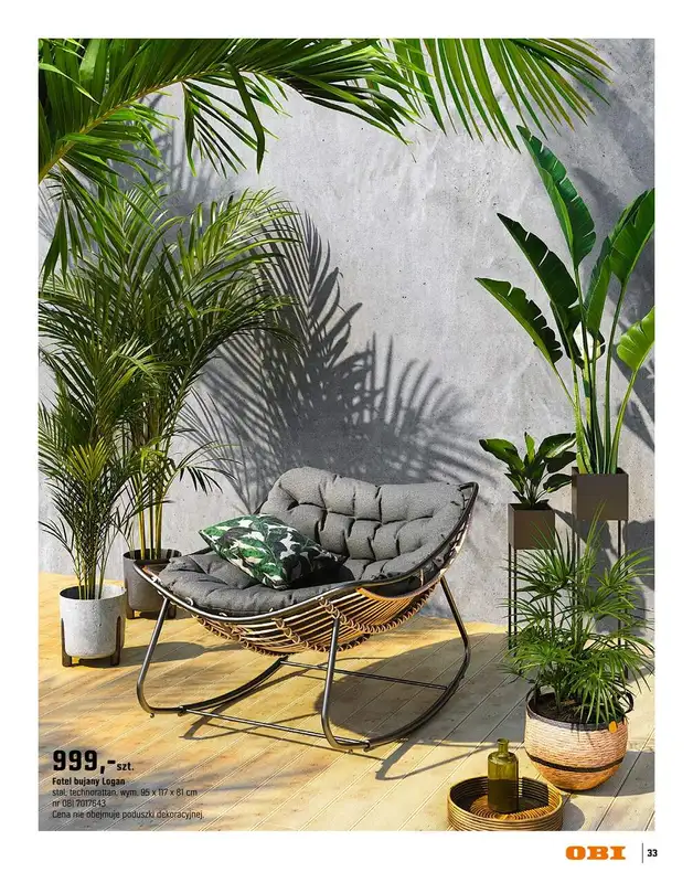 OBI - gazetka promocyjna Katalog Ogród od środy 18.03 do niedzieli 31.05 - strona 33