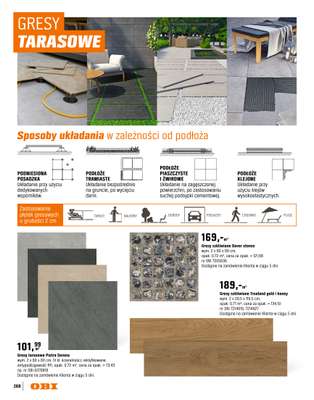 OBI - gazetka promocyjna Katalog Ogród od środy 18.03 do niedzieli 31.05 - strona 268