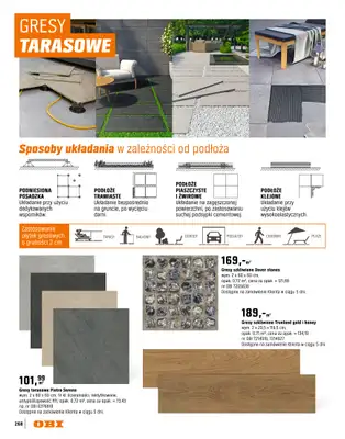 OBI - gazetka promocyjna Katalog Ogród od środy 18.03 do niedzieli 31.05 - strona 268