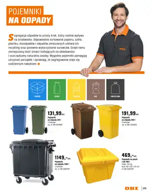 OBI - gazetka promocyjna Katalog Ogród od środy 18.03 do niedzieli 31.05 - strona 275