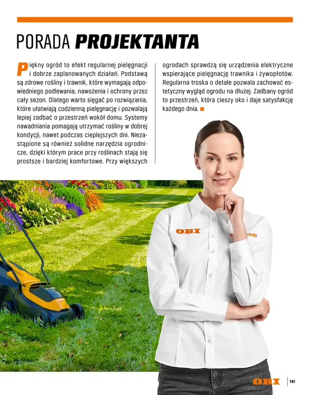 OBI - gazetka promocyjna Katalog Ogród od środy 18.03 do niedzieli 31.05 - strona 141
