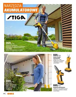 OBI - gazetka promocyjna Katalog Ogród od środy 18.03 do niedzieli 31.05 - strona 222
