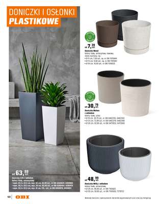 OBI - gazetka promocyjna Katalog Ogród od środy 18.03 do niedzieli 31.05 - strona 122