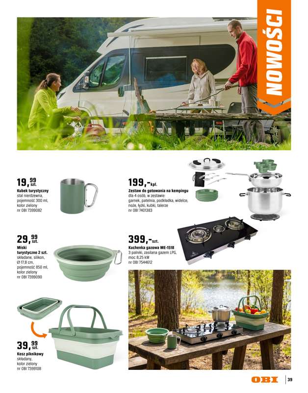OBI - gazetka promocyjna Katalog Ogród od środy 18.03 do niedzieli 31.05 - strona 39