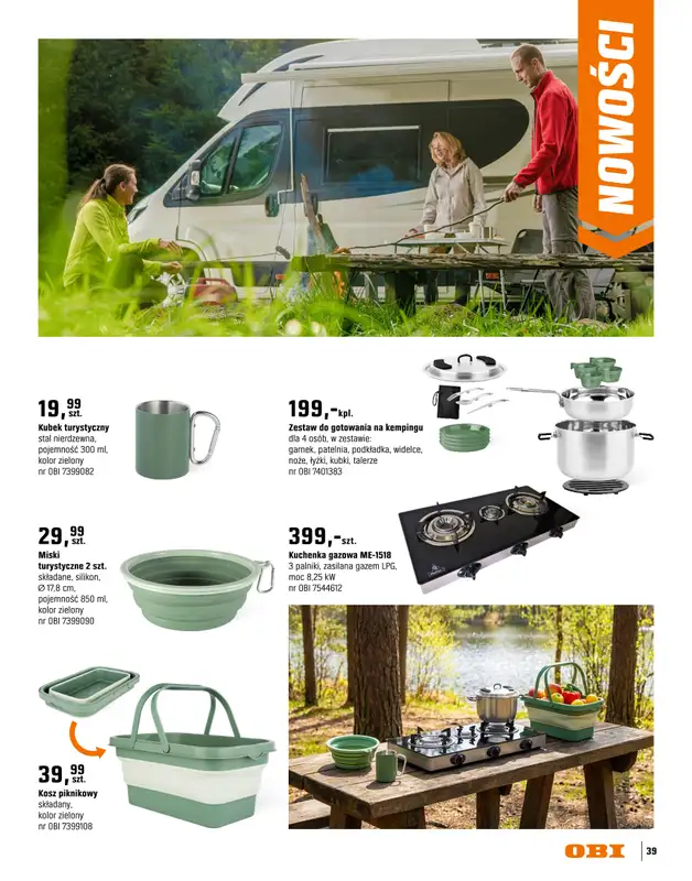 OBI - gazetka promocyjna Katalog Ogród od środy 18.03 do niedzieli 31.05 - strona 39