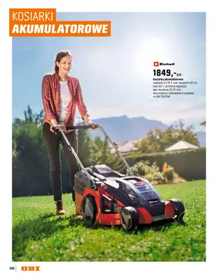 OBI - gazetka promocyjna Katalog Ogród od środy 18.03 do niedzieli 31.05 - strona 206