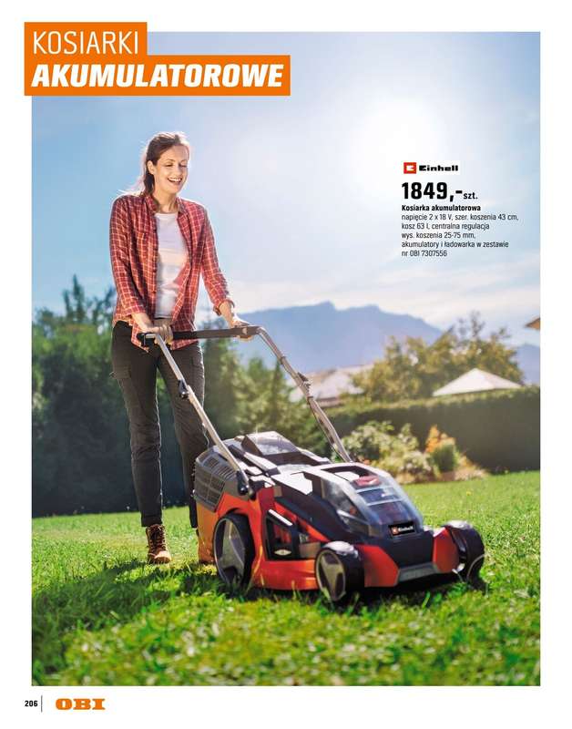 OBI - gazetka promocyjna Katalog Ogród od środy 18.03 do niedzieli 31.05 - strona 206
