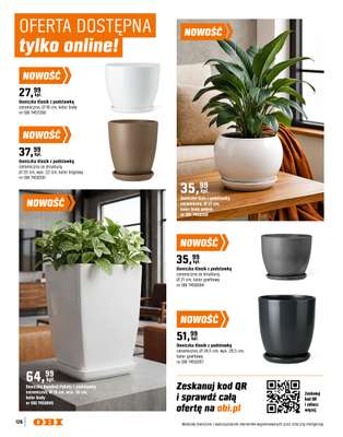 OBI - gazetka promocyjna Katalog Ogród od środy 18.03 do niedzieli 31.05 - strona 126