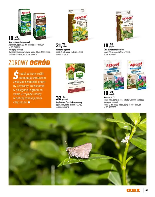 OBI - gazetka promocyjna Katalog Ogród od środy 18.03 do niedzieli 31.05 - strona 157