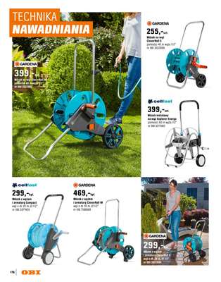 OBI - gazetka promocyjna Katalog Ogród od środy 18.03 do niedzieli 31.05 - strona 176