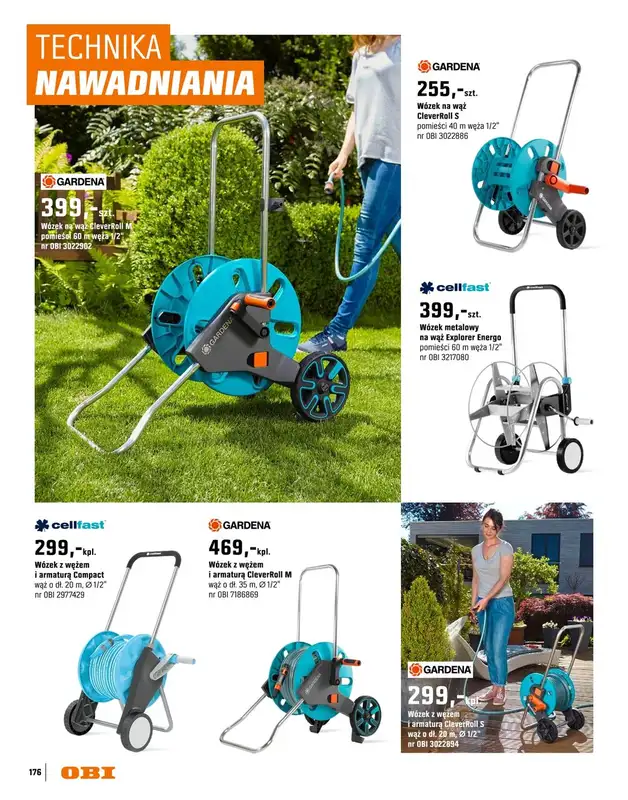 OBI - gazetka promocyjna Katalog Ogród od środy 18.03 do niedzieli 31.05 - strona 176