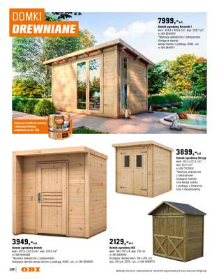 OBI - gazetka promocyjna Katalog Ogród od środy 18.03 do niedzieli 31.05 - strona 230