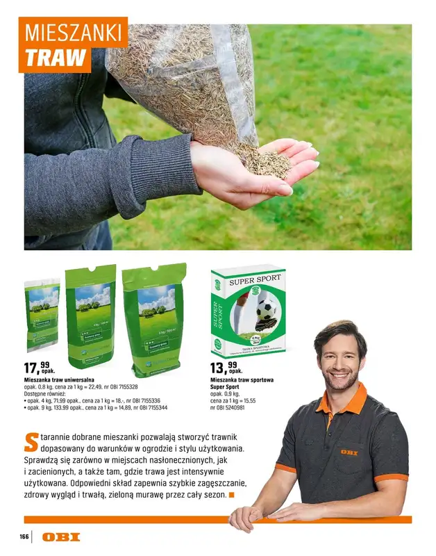 OBI - gazetka promocyjna Katalog Ogród od środy 18.03 do niedzieli 31.05 - strona 166