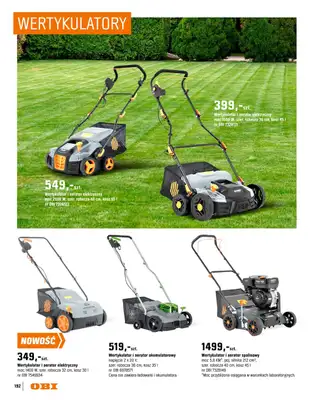 OBI - gazetka promocyjna Katalog Ogród od środy 18.03 do niedzieli 31.05 - strona 192