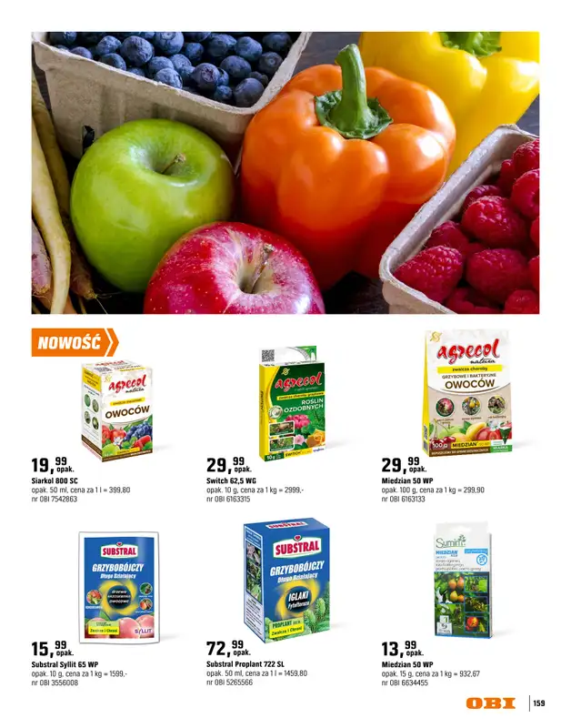 OBI - gazetka promocyjna Katalog Ogród od środy 18.03 do niedzieli 31.05 - strona 159